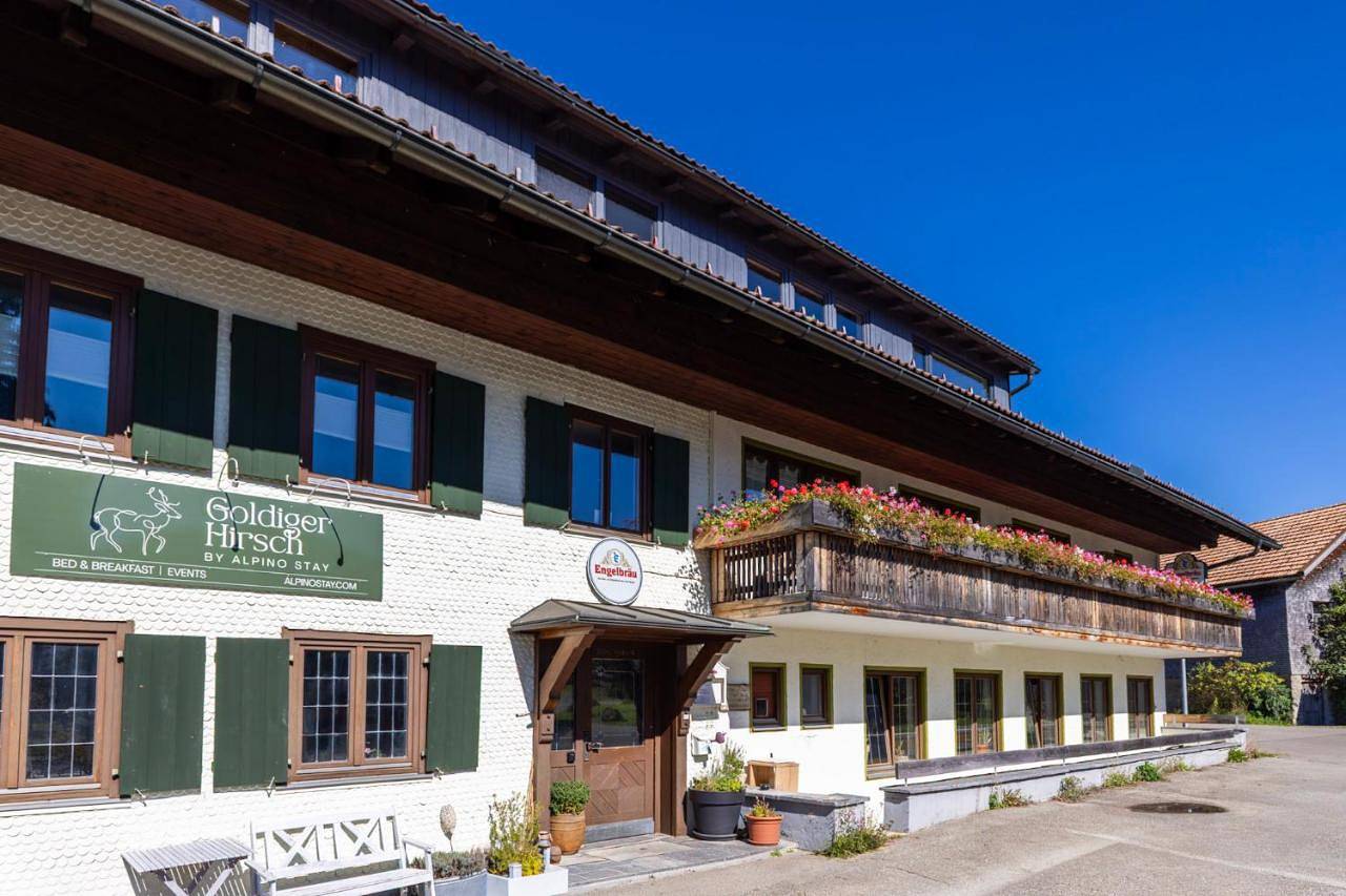 Goldiger Hirsch B&B mit Gemeinschaftsküche in Immenstadt, Bayerisch Schwaben