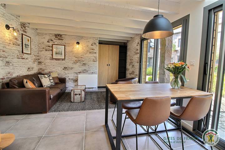 Gîte pour 4 personnes, avec Terrasse ainsi que Jardin et Vue à Binic - 3