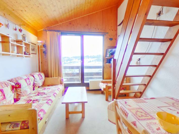 Appartement de vacances pour 4 personnes, avec balcon à Les Saisies