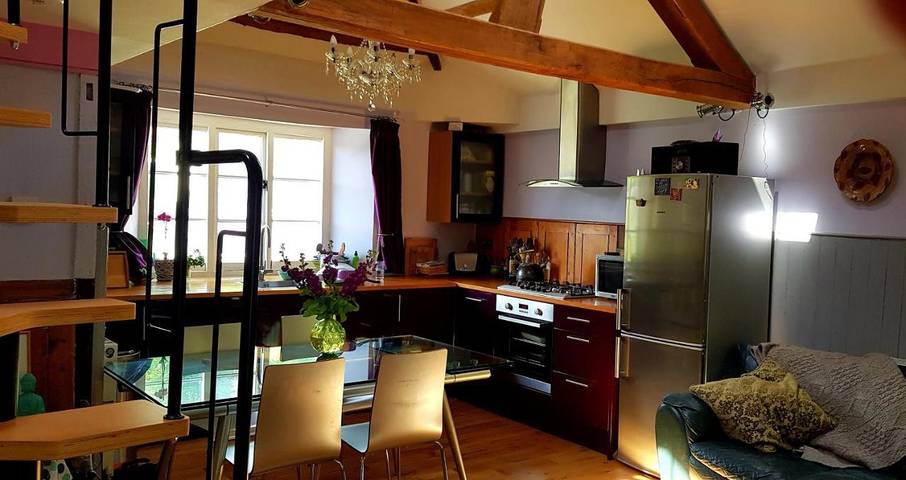 Holiday rental for 5 people, with garden and view in Ashburton