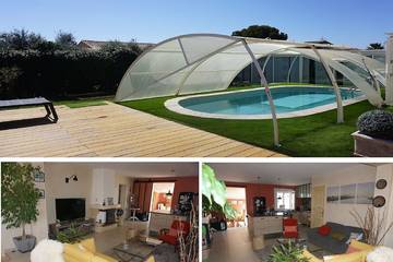 Gîte pour 6 personnes, avec jardin et terrasse à Florensac