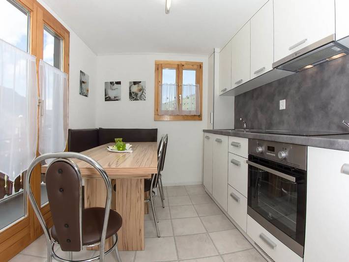 Gîte pour 6 personnes, avec balcon ainsi que jardin et vue, animaux acceptés à Grächen - 3
