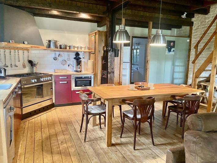 Gîte pour 5 personnes, avec balcon ainsi que piscine et jardin à Sainte-Nathalène - 3