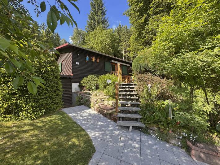 Ferienhaus für 3 Personen, mit Terrasse und Garten in Naturpark Oberpfälzer Wald