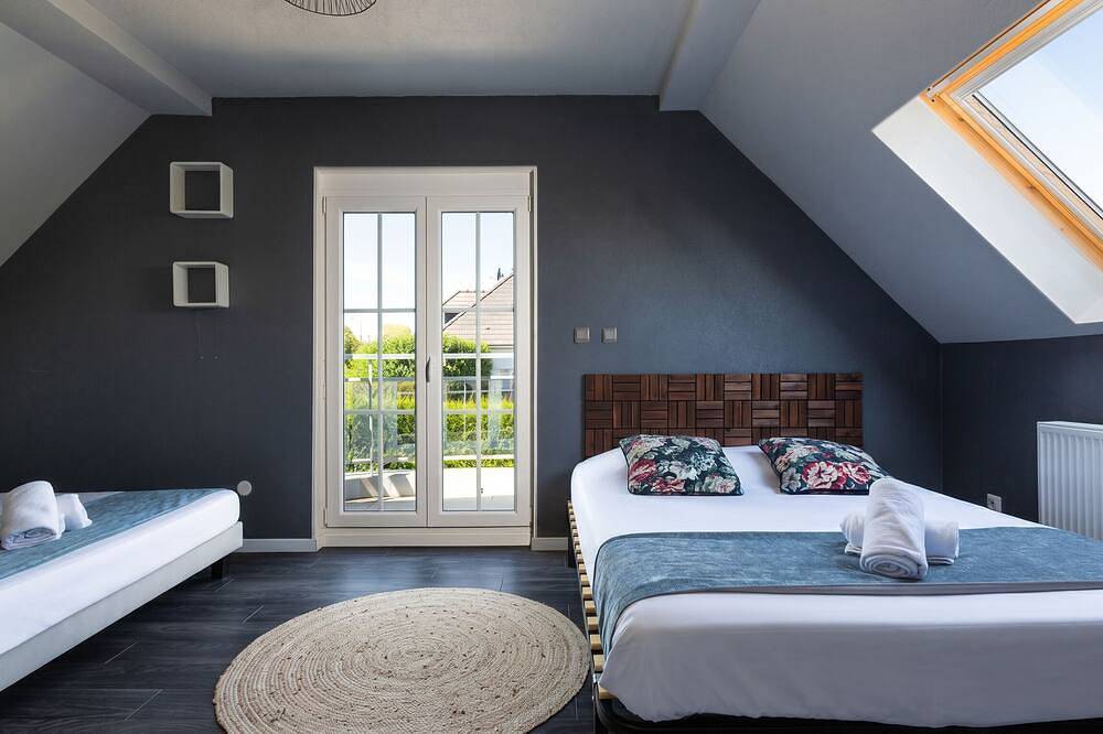 Villa Cerf | Spa Privé, Climatisation, Borne d'arcade, Babyfoot in Ittenheim, Région de Strasbourg