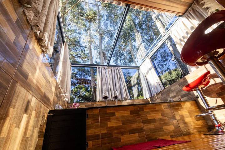 Casas e apartamentos de temporada para 4 pessoas, com jacuzzi e jardim em São Joaquim (Santa Catarina)