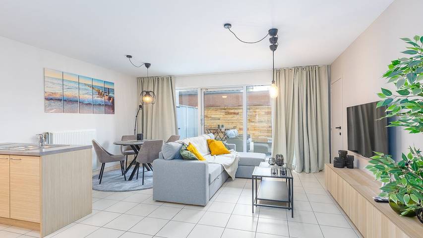 Vakantiewoning voor 4 personen, met terras in Oostende