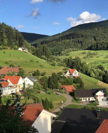 Gîte pour 2 personnes, avec vue et jardin à Seebach