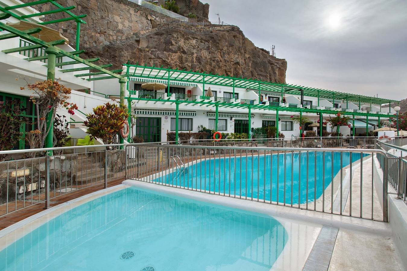 Appartement entier, Appartement de vacances 'Casa Los Veleros F1' avec vue sur mer, Wi-Fi et climatisation in Puerto Rico (Gran Canaria), Grande Canarie du Sud