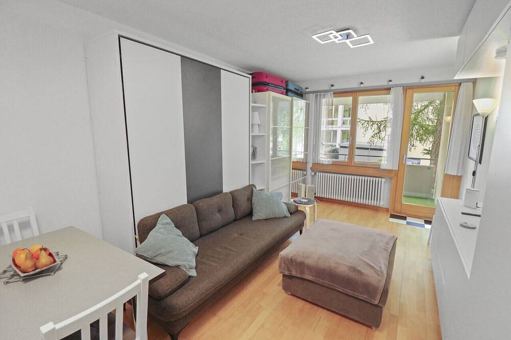 Ganze Wohnung, Studio Chaleureux Avec vue sur les Montagnes in Leukerbad, Leukerbad & Umgebung