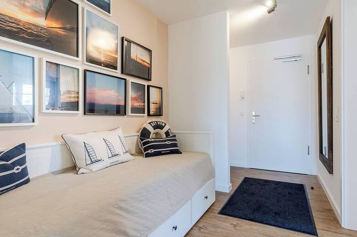 Ganze Wohnung, Fewo Porthouse Whg. 4 Büsum – Hafenlage, Balkon & Hund erlaubt in Hafen Büsum, Büsum