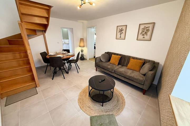 Gîte pour 4 personnes, avec jardin