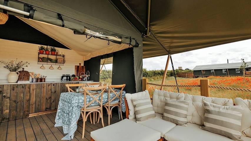 Holiday home for 3 people, with garden in Norfolk