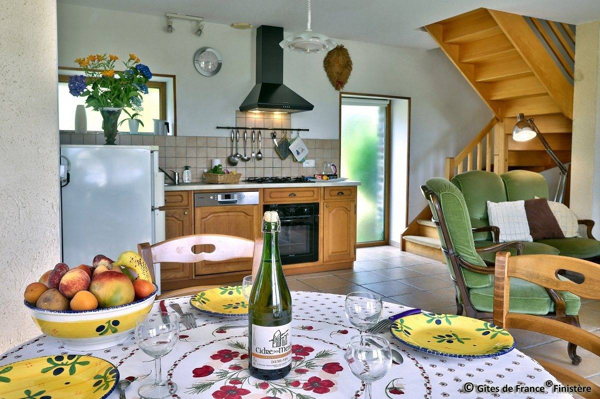 Casa de huéspedes para 4 personas con terraza in Pont-Aven, Region de Quimper