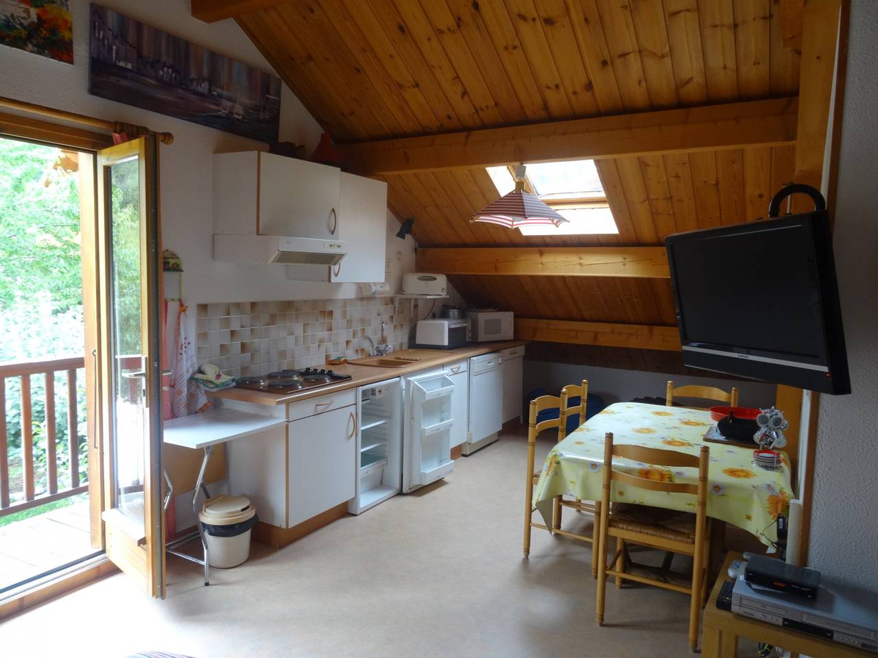 Appartement entier, Charmant 2 Pièces + Coin Montagne - Parking Privé, Wifi, Proche Pistes in Saint-Chaffrey, Serre Chevalier