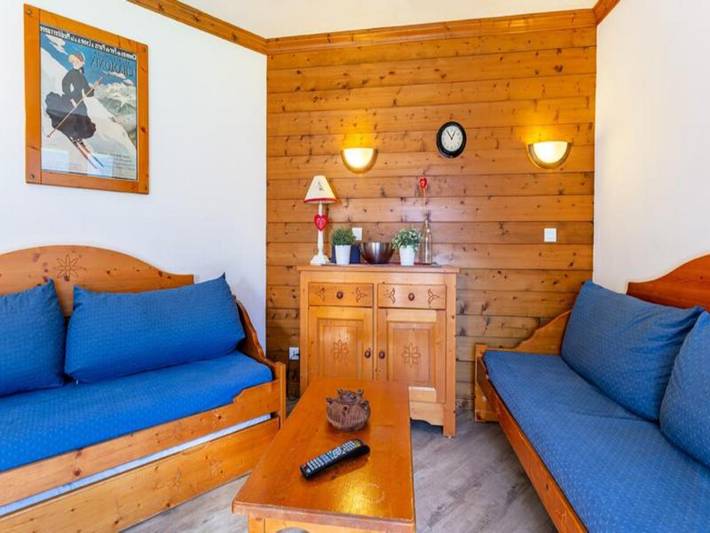 Chalet pour 6 personnes, avec balcon dans Valmorel