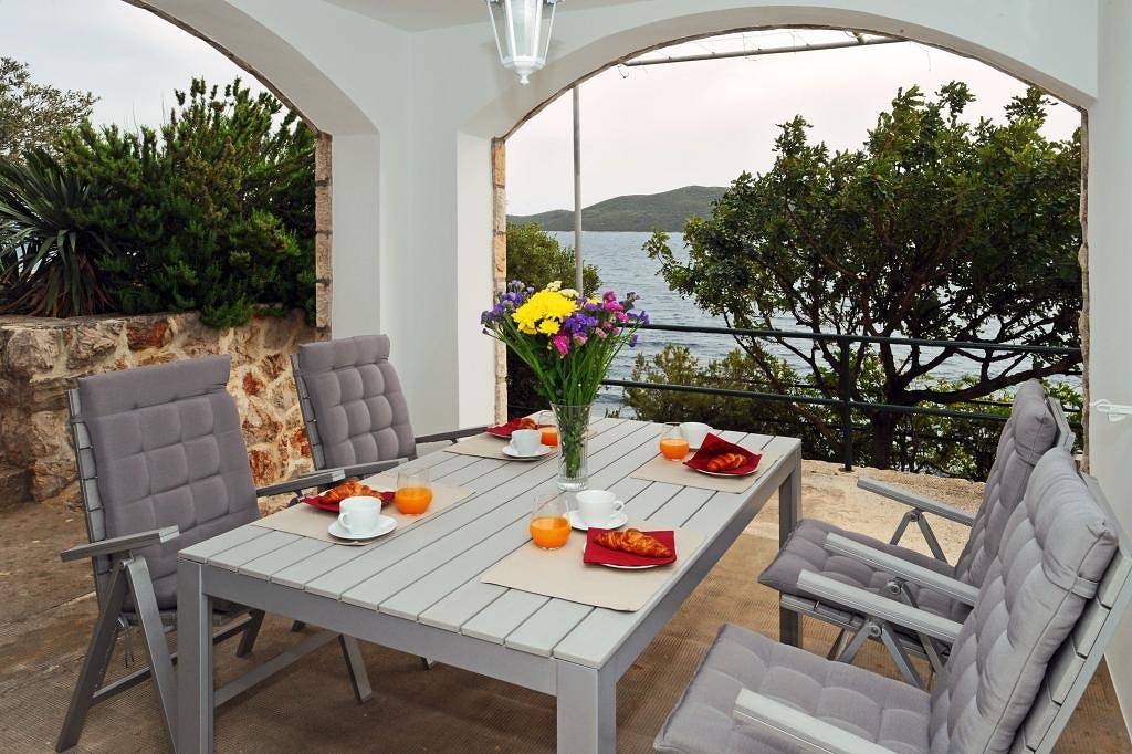 Ferienhaus für 4 Personen mit Meerblick in Brsecine, Dubrovnik-Neretva