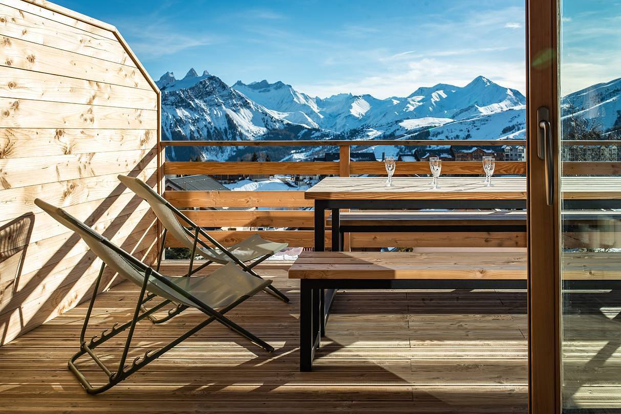 Apartamento vacacional entero, Apartamento de vacaciones para 14 personas con balcón in La Toussuire, Fontcouverte-la Toussuire
