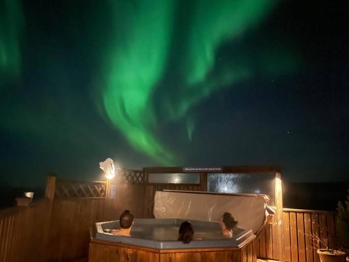 Maison d’hôte pour 3 personnes, avec sauna et vue ainsi que jardin et piscine en Islande - 4