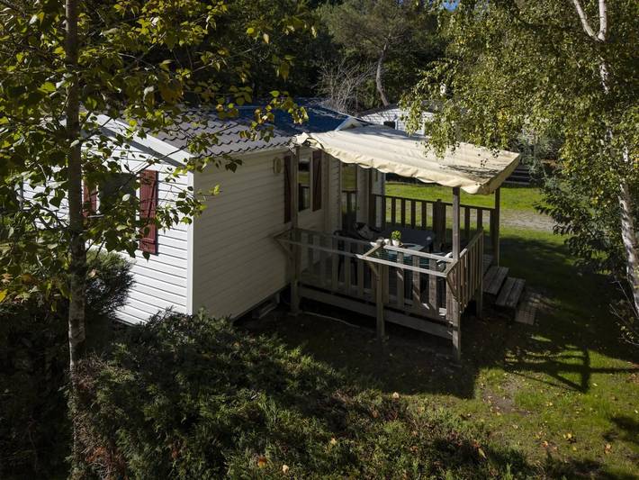 Wohnwagen für 4 Personen, mit Kinderpool in Grayan-et-l'Hôpital - 2