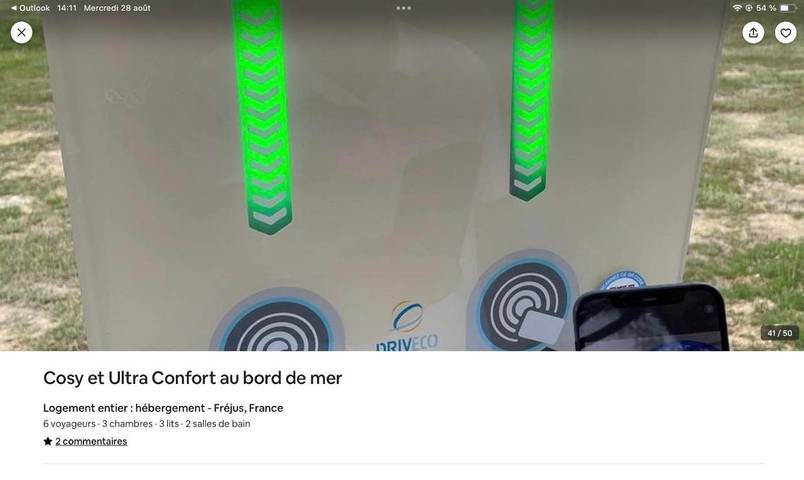 Camping pour 2 personnes, avec piscine ainsi que terrasse et jacuzzi, animaux acceptés à Fréjus - 3