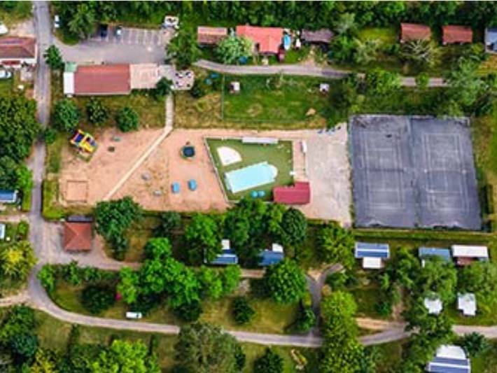 Mobil home pour 4 personnes, avec piscine et terrasse, animaux acceptés à Le Grand-Serre - 4