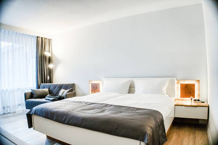 Ferienwohnung für 3 Personen, mit Balkon und Pool sowie Sauna im Harz
