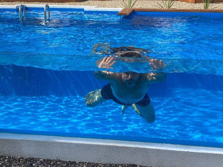 Ferienhaus für 5 Personen, mit Terrasse und Sauna sowie Garten und Pool, kinderfreundlich in Westpommern - 4