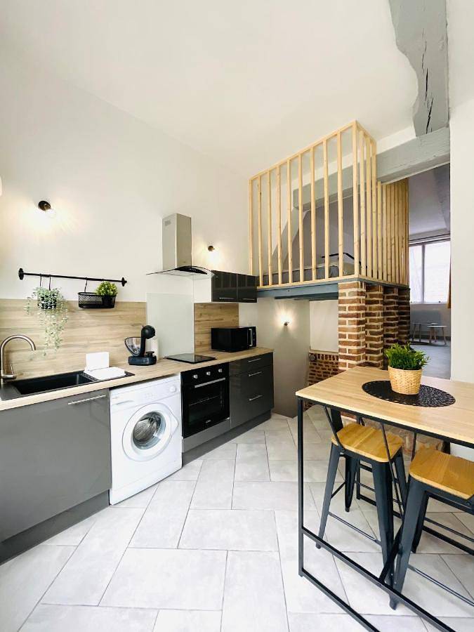 Gîte pour 2 personnes, avec terrasse à Douai - 3