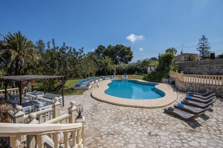 Casa rural para 20 personas, con jardín y piscina, Se admiten mascotas en Jávea - 4