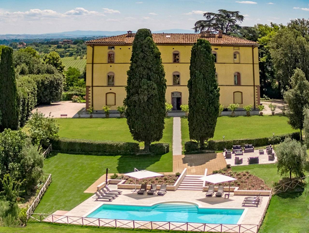 Villa Rocchi in Torrita di Siena, Provincie Siena