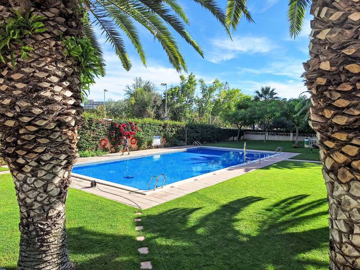 Apartamento de vacaciones para 4 personas, con jardín y terraza, Se admiten mascotas - 1