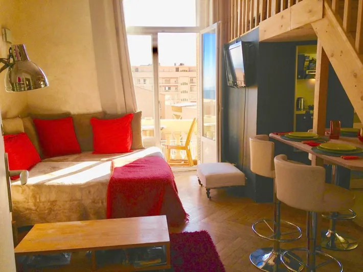 Apartamento de vacaciones para 4 personas, con vistas y balcón, Se admiten mascotas - 1