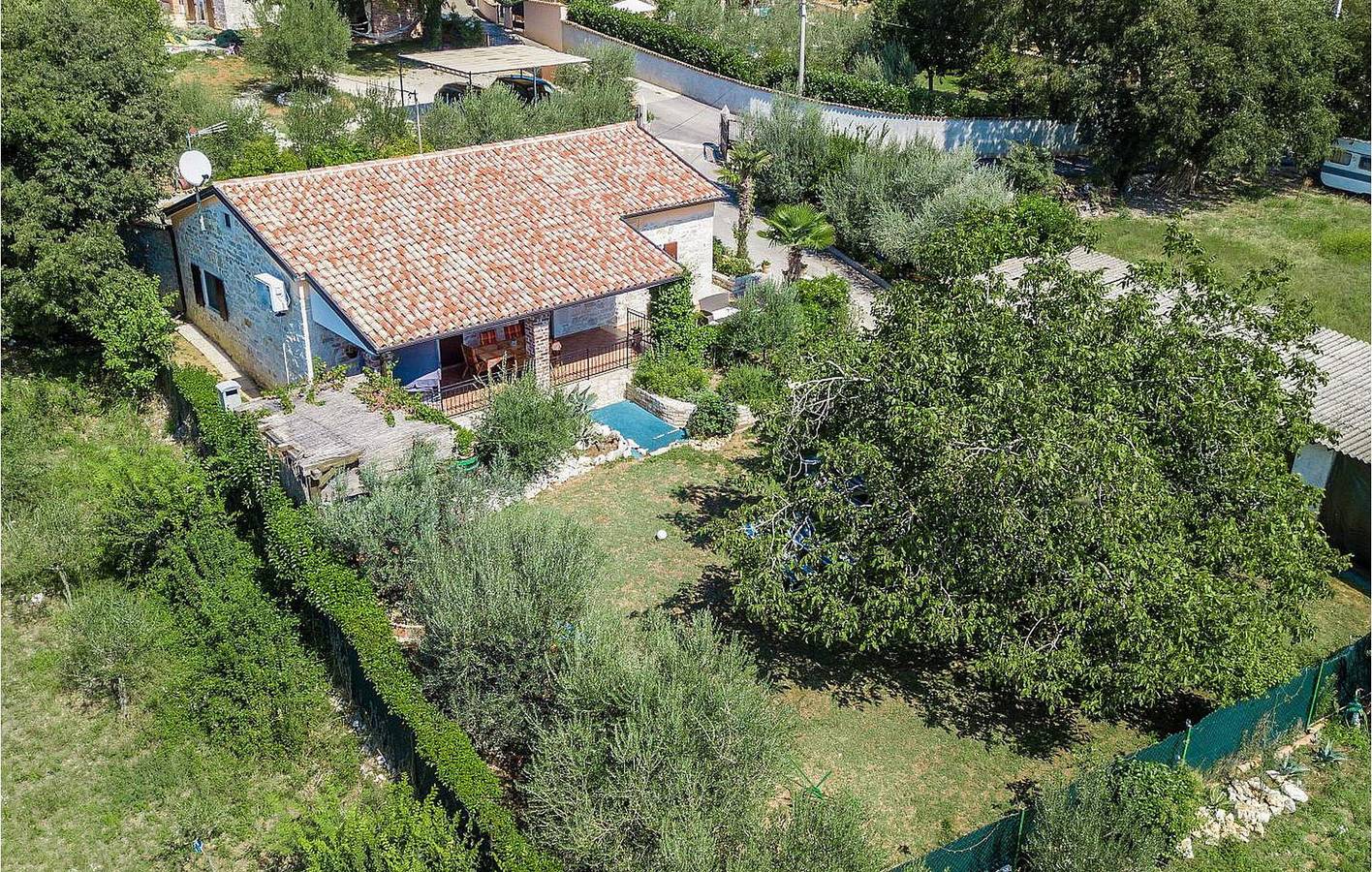 Ferienhaus für 4 Personen mit Garten in Dracevac, Porec und Umgebung