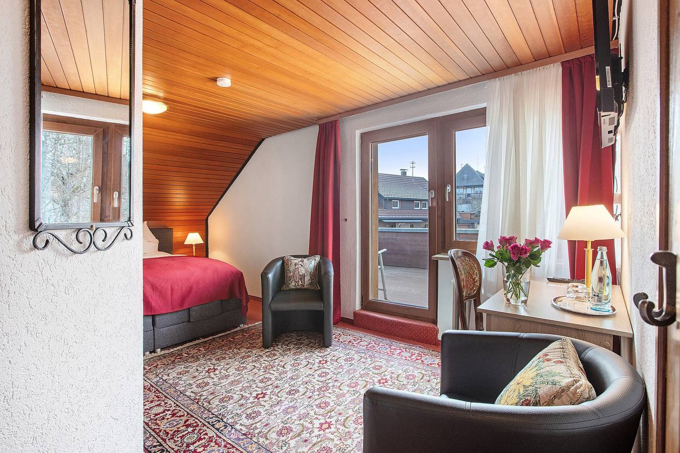 Hotel Bären – Three-Star: Double Room 4 / 20 sqm / Breakfast Included / 2 Guests / Balcony in Bernau im Schwarzwald, Southern Black Forest