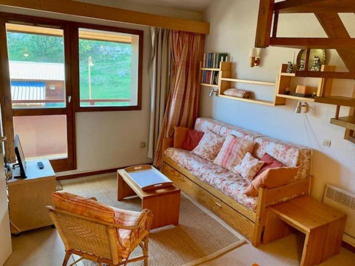 Gîte pour 5 personnes, avec Balcon dans Station De Peisey Vallandry