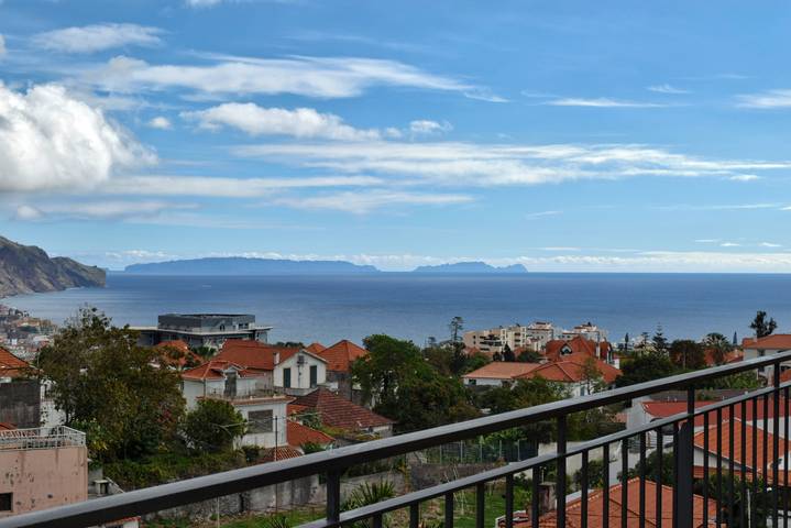 Apartament wakacyjny dla 4 osób, z Widok na ocean i Balkon w Funchal
