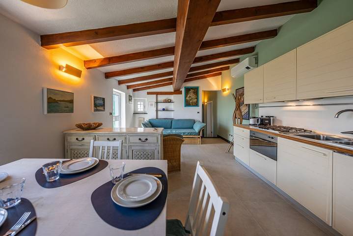 Appartamento per 2 persone, con Balcone/Terrazza e Giardino nonché Piscina in San Michele di Pagana