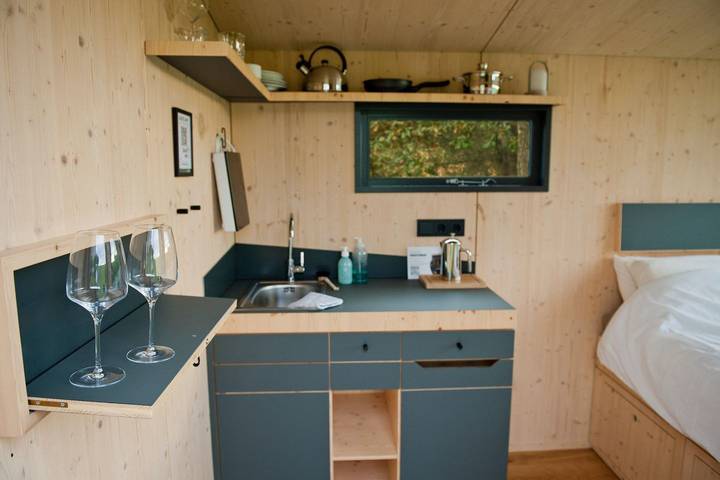 Ferienhaus für 2 Personen, mit Terrasse und Ausblick sowie Sauna und Seeblick in Niedersachsen - 4