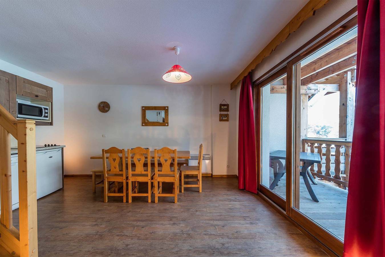 Appartement entier, Appartement de vacances pour 8 personnes avec balcon in Abriès-Ristolas, Queyras