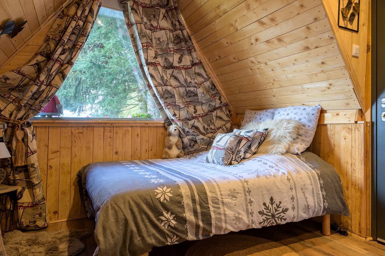 Appartement 'La Marmotte' avec terrasse privée in Granges-sur-Vologne, Parc naturel régional des Ballons des Vosges