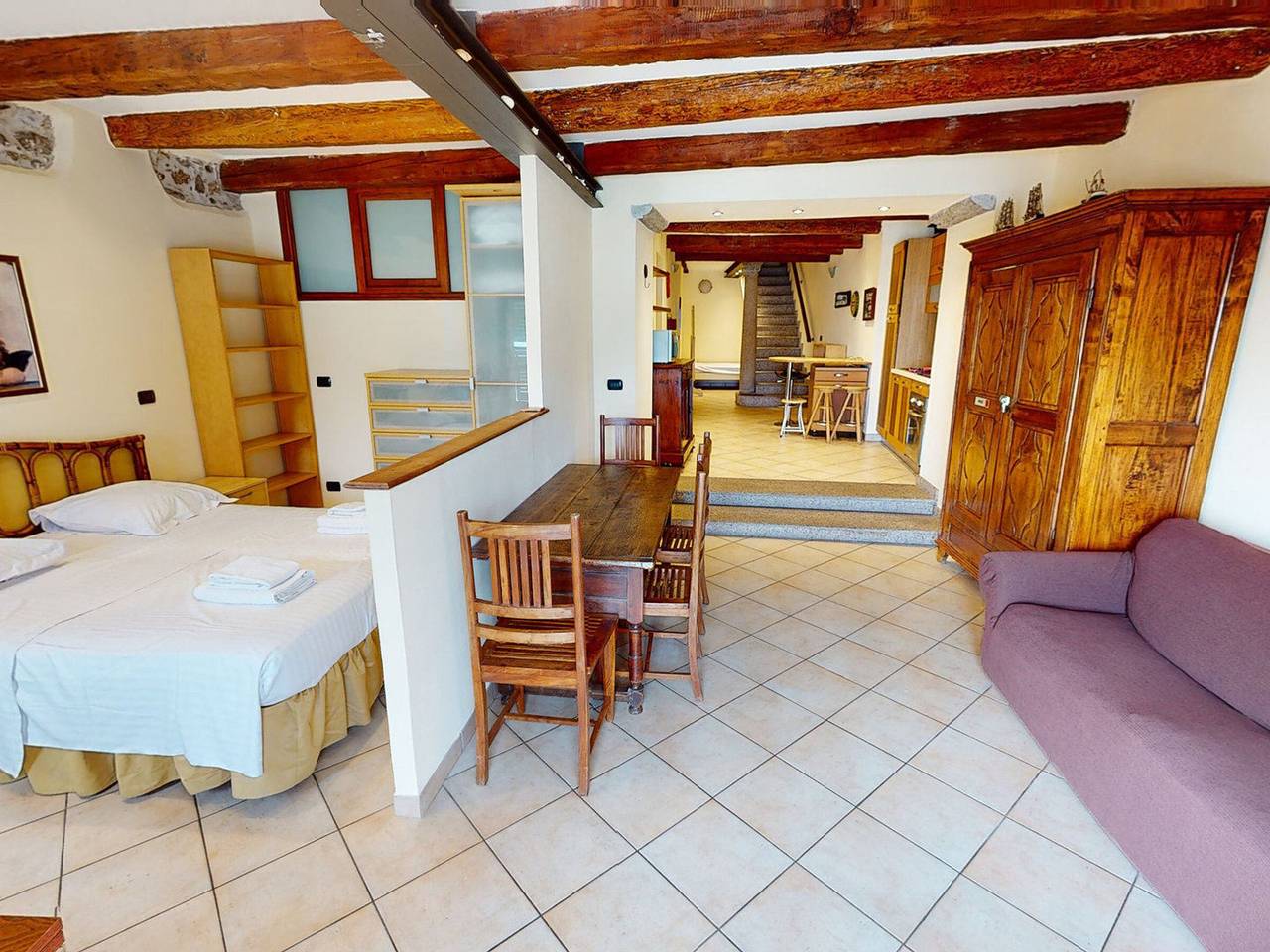Ganze Wohnung, 2-Zimmer-Loft mit Meerblick in Altstadt, Strände in der Nähe in Menton, Nizza und Umgebung