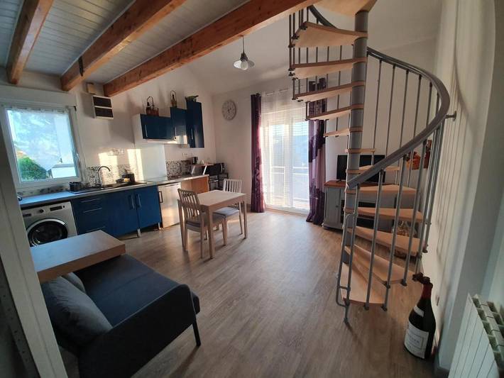 Appartement de vacances pour 2 personnes, avec Balcon