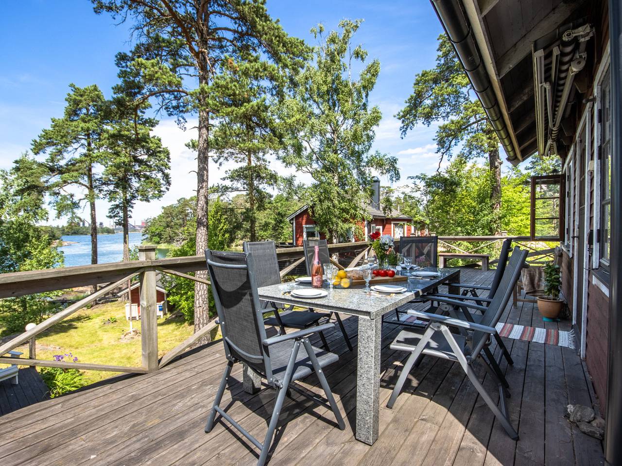 Skärgårdsdröm på ön in Oxelösund, Schwedische Ostsee