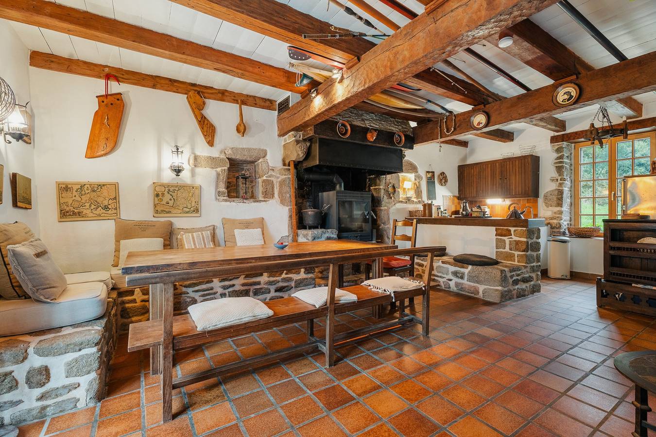 Holiday Home 'Maison Chapelle Du Verger' with Sea View, Shared Terrace and Private Garden in Cancale, Mont-Saint-Michel Bay