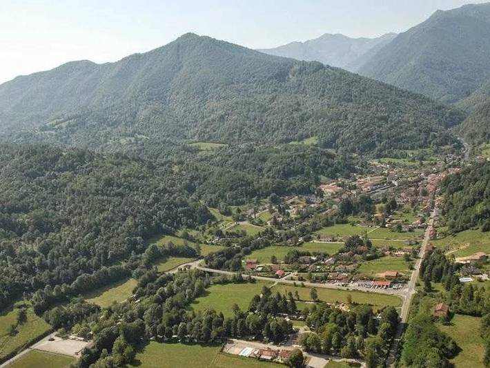 Camping Le Haut Salat - Mobilhome 2 personnes - Mont Rouch in Seix, Parc naturel régional des Pyrénées ariégeoises