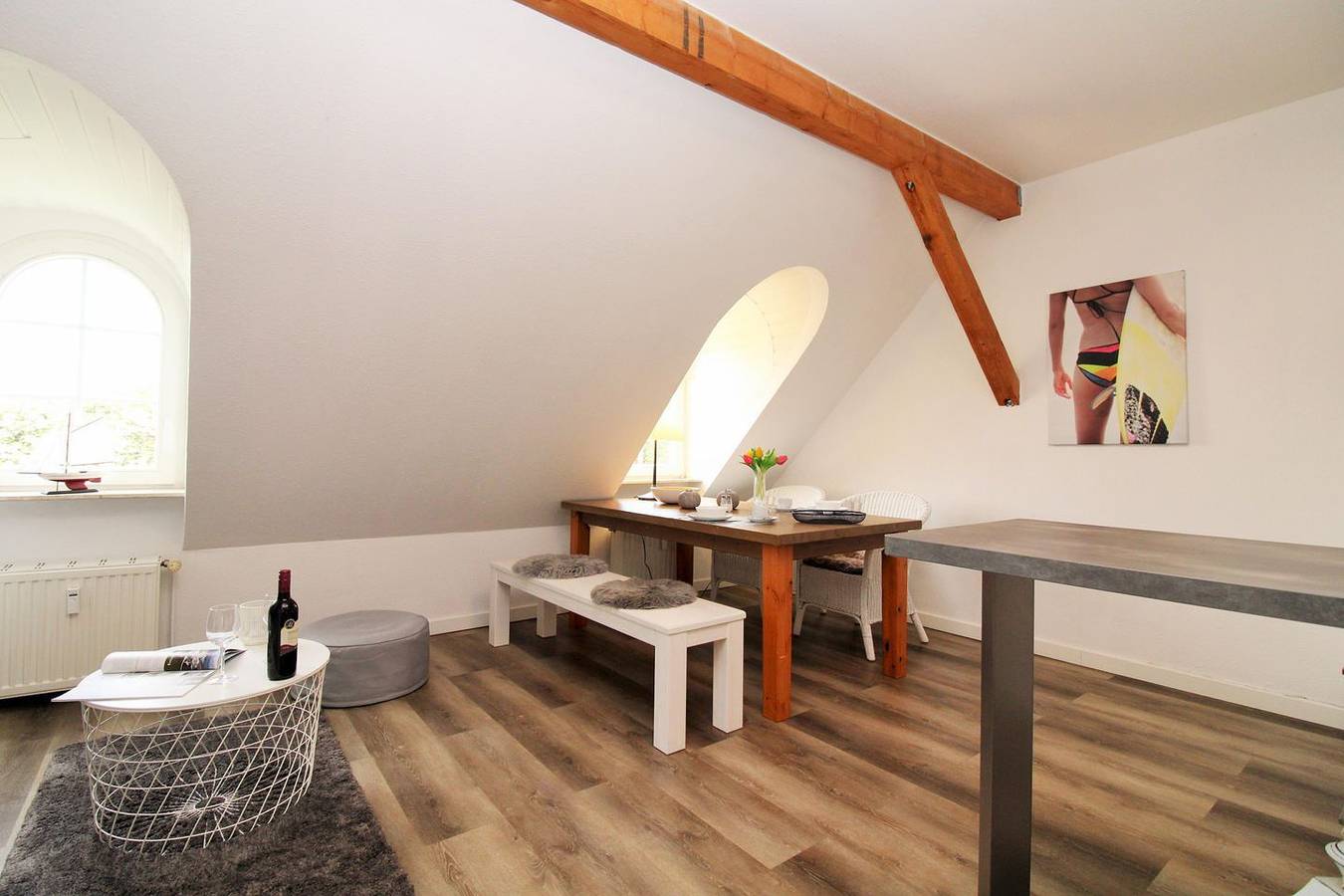 Ganze Wohnung, Res. Wischuer We 35: moderne und freundliche 2-Zimmer-Fewo in Wischuer, Biendorf