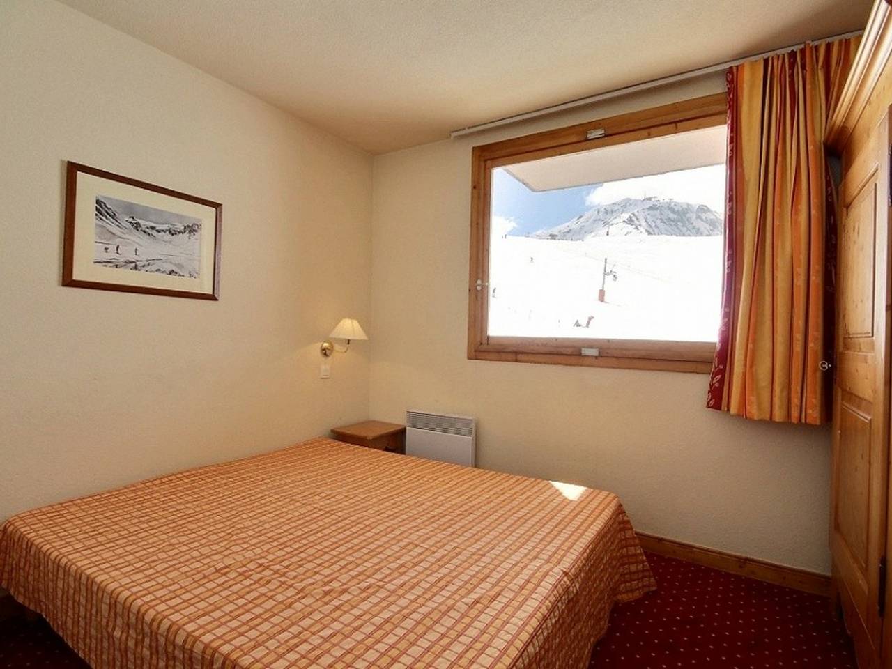 Ganze Wohnung, Triplex für 7 mit großer Terrasse an den Pisten in Plagne Villages, La Plagne-Tarentaise