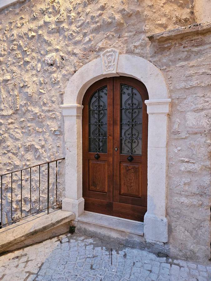Gîte pour 4 personnes, avec balcon ainsi que vue et sauna à Castel del Monte