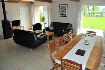 Gîte pour 8 personnes, avec jardin et terrasse en Seine-Maritime